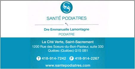 Santé podiatres, Dre Emmanuelle Lamontagne